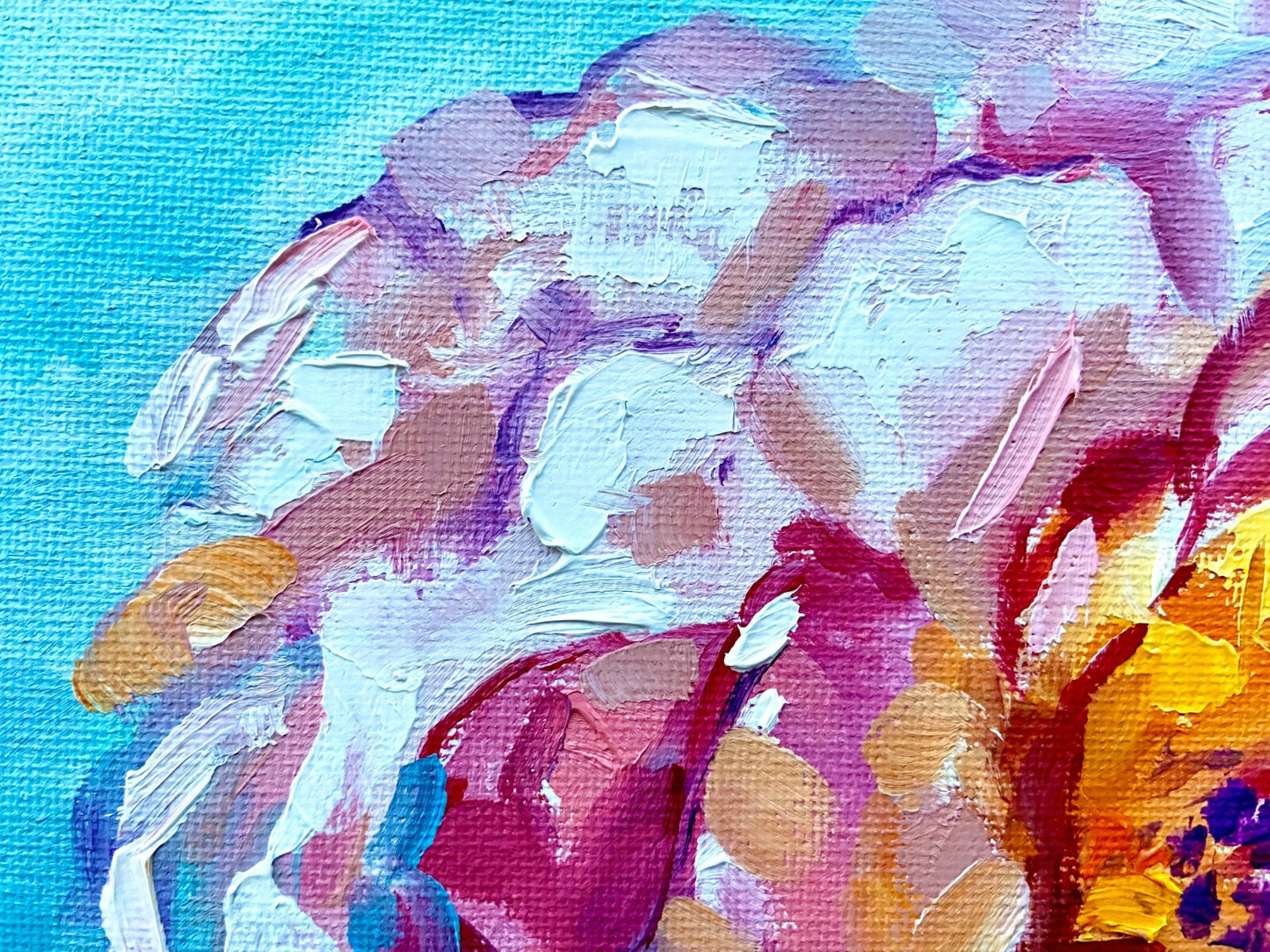 Peony Oil painting ORIGINAL art flower artwork floral Coral Charm Peonies 8x10"